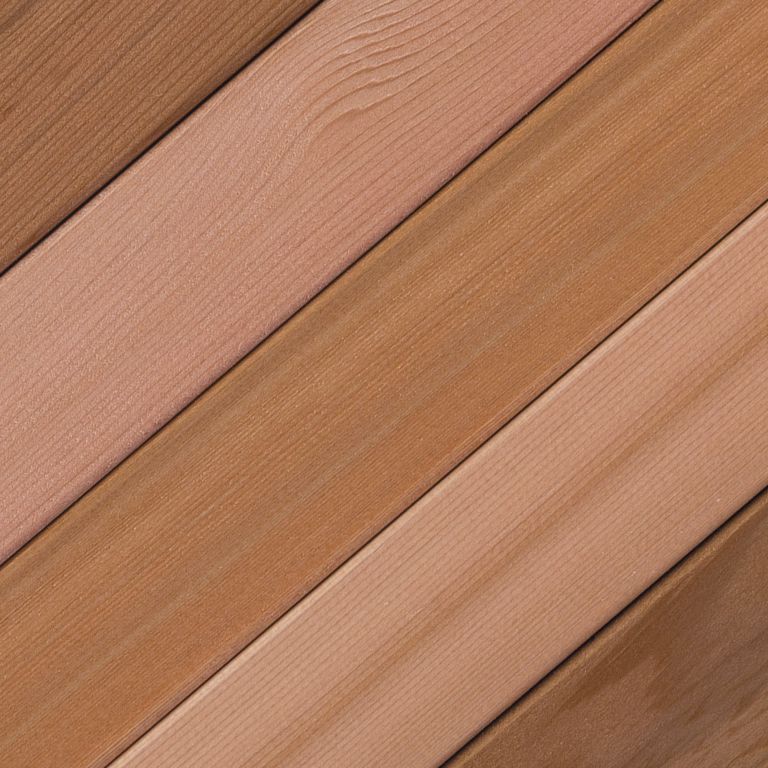 Western Red Cedar Slats Natural Colour Variation